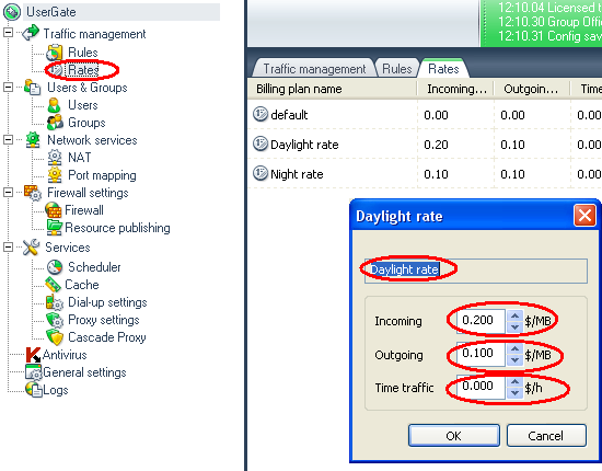 Creating a billing plan